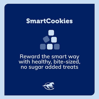 SmartEquine SmartCookies | Healthy Treats for Horses Made from Coconut Meal, Beet Pulp, Alfalfa, and Flaxseed Oil | No Sugar Added Horse Treats | Carrot Cake Flavor Cookies for Horses, 3 lb Bag