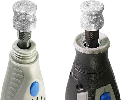 Diamond Dog Nail Grinder for Dremel, Diamond Bit for Big Dog&amp;Pets Nail Care, 1/8&