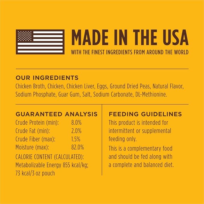 Instinct Healthy Cravings Grain Free Real Chicken Recipe Natural Wet Cat Food Topper by Nature&