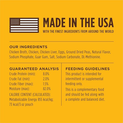 Instinct Healthy Cravings Grain Free Real Chicken Recipe Natural Wet Cat Food Topper by Nature&
