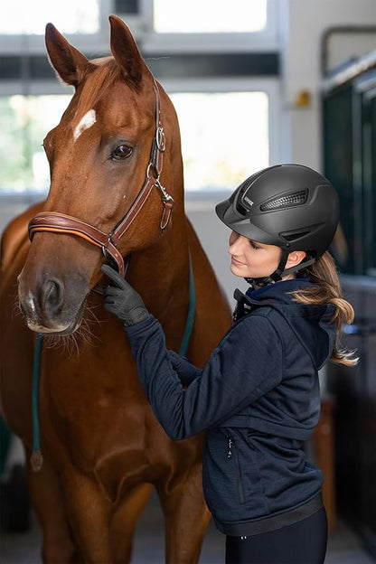 uvex exxential II MIPS Horse Riding Helmet for Women &amp; Men - Adjustable Helmet with Integrated MIPS System