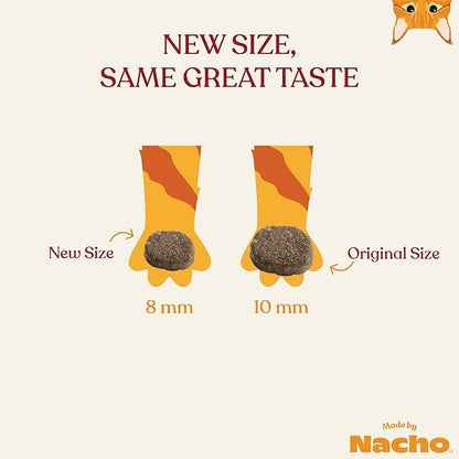 Made by Nacho Dry Cat Kibble 10lb Bag, High Protein Premium Cat Food with Freeze-Dried Pieces, Cage-Free Chicken, Duck &amp; Quail, Limited Ingredients, Single Bag