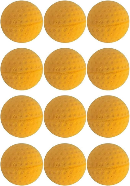 Cat Golf Balls for Indoor Cats Toy Ball Kitten Toys Interactive Cat Ball Sponge Foam Sponge Soccer Balls (Yellow)