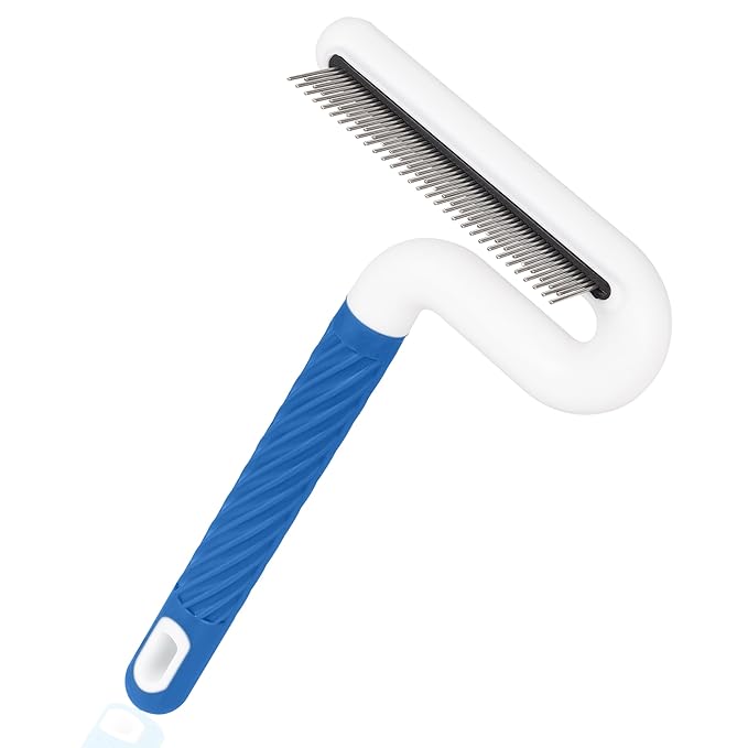 Flea Comb, TailGurus Effective Flea Comb for Cats &amp; Dogs - Shedding Brush for All Pets - Long Hair Friendly - Durable - Versatile &amp; Safe - Durable, Safe &amp; Versatile - Portable, Pet-Friendly(TG2042)