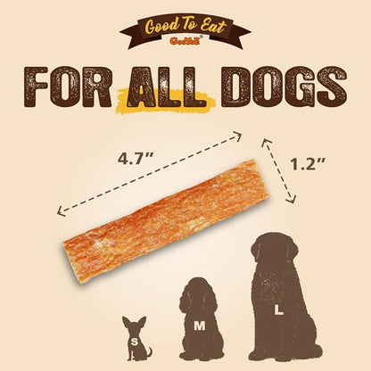 Gootoe Soft Chicken Jerky Cuts 1 lb, Dog Treats, All Natural, Hypoallergenic &amp; Grain-Free, High-Protein, Healthy &amp; Easily Digestible, Soft Texture, Resealable