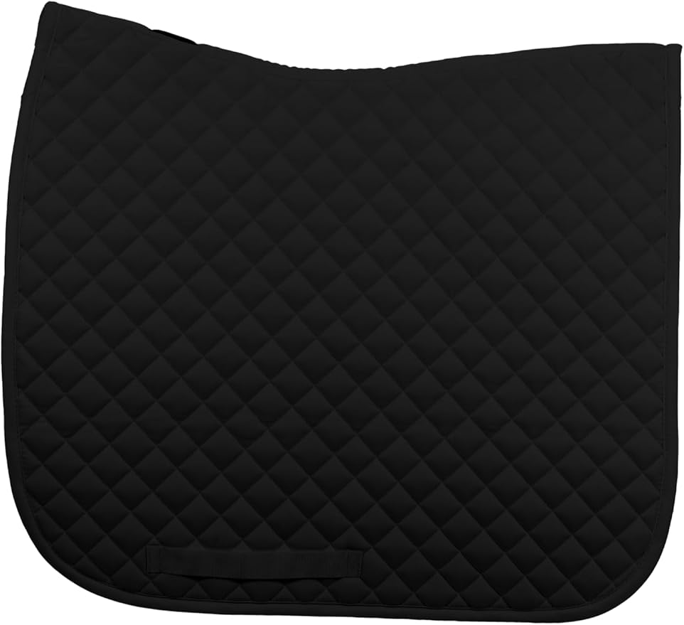 Equinavia Harstad Dressage Saddle Pad | Classic &amp; Durable | Moisture-Wicking Tricot Backing