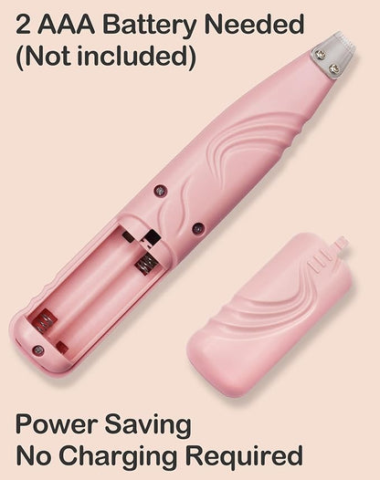 LEYOUFU Dog Paw Trimmer for Grooming, Cordless Electric Small Pet Grooming Clippers Hair Trimmer for Dogs Cats, Low Noise for Trimming Pet&