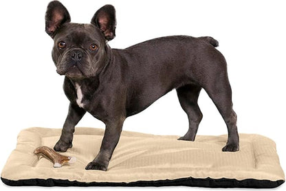 K9 Ballistics Tough Ripstop Dog Crate Pad - Durable &amp; Machine Washable with Non-Skid Bottom and 120-Day Warranty, Fits 30" Wire Crates - Small, Sandstone