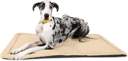 K9 Ballistics Tough Ripstop Dog Crate Pad - Durable &amp; Machine Washable with Non-Skid Bottom and 120-Day Warranty, Fits 54" Wire Crates - XX-Large, Sandstone