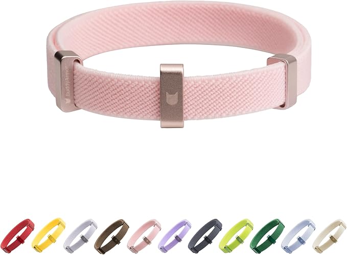 Safety Cat Collar - U.S. IDA Gold Awarding Design, Stretch Elastic Quick Release, Non Breakaway - Light Weight for Kitten, Neck Fit 5.9&