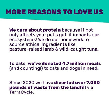 I AND LOVE AND YOU Stir and Boom Dehydrated Freeze Dried Raw Dog Food - Turkey - Grain Free, Real Meat, No Fillers, 3lb Bag
