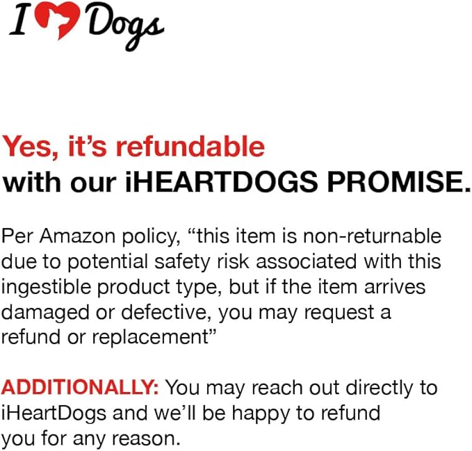 iHeartDogs Salmon Oil for Dogs and Cats - Nourishing Skin &amp; Coat Omega 3 Fish Oil for Dogs Supports Allergy &amp; Itch Relief, Heart Health and Joint Health - 32 oz