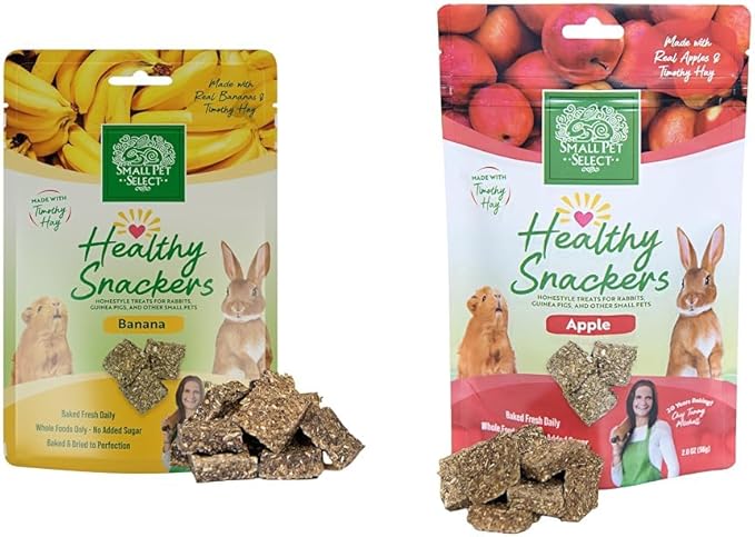 Small Pet Select - Healthy Snackers - Banana &amp; Apple