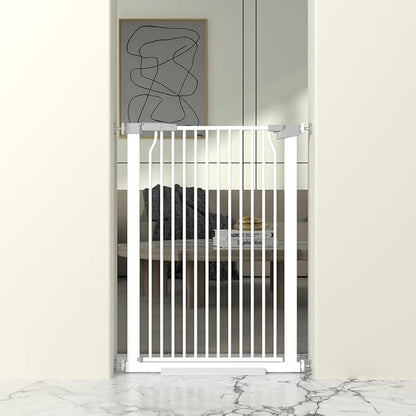 41" Extra Tall Cat Gate for Doorway, 29.6-32.5&