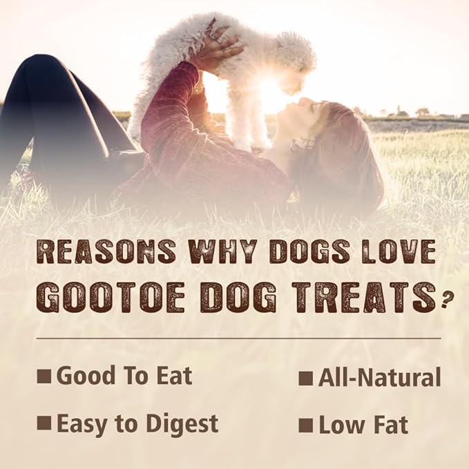 Gootoe Chicken Dog Treats – Chicken Sticks with Sweet Potato 1.5 lb – All Natural, Grain-Free, Low Fat, Premium Training Chews, Healthy &amp; Easily Digestible