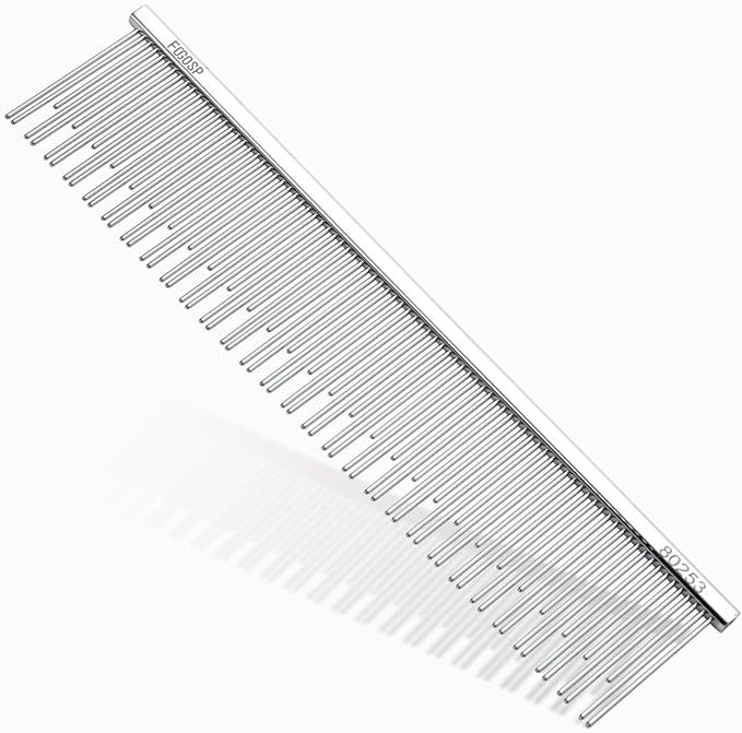 6.1" Dog Grooming Comb for Long Haired Cats &amp; Dogs