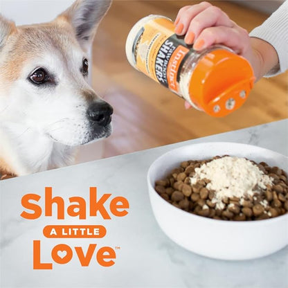Instinct Raw Boost Shakers, Freeze-Dried Dog Food Powder Topper, Chicken - Gut Health, 5.5 oz. Bottle