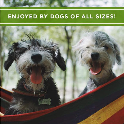 Peanut Butter &amp; Carob Chips Dog Treats – Healthy, Crunchy, Vegan Biscuits with Whole &amp; Real Ingredients – All Natural &amp; USA‐Baked, 4 Pound Bag