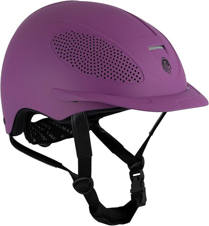 Equinavia Skylar Horse Riding Helmet – Lightweight Equestrian Helmet with Airflow Vents, Adjustable Dial &amp; Removable Liner, ASTM F1163-23/SEI Certified