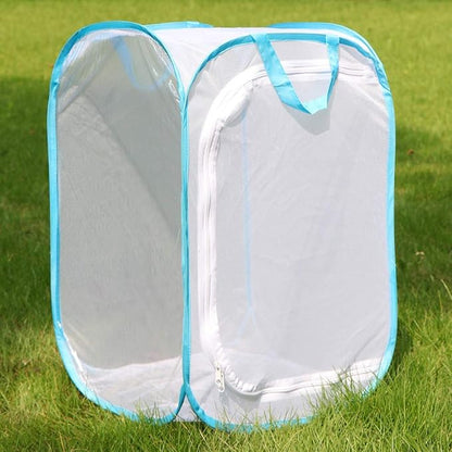 RESTCLOUD Insect and Butterfly Habitat Cage Terrarium Pop-up 24 Inches Tall