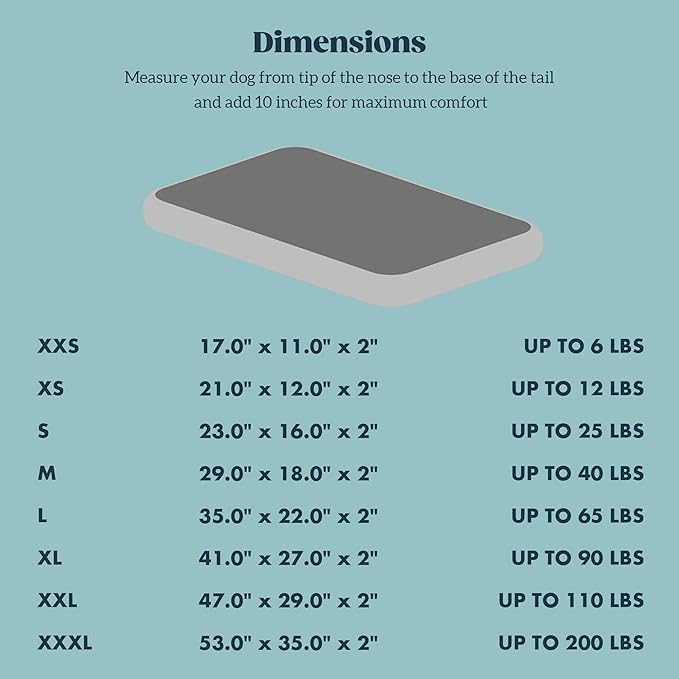 Stoutwool Indestructible Dog Bed - Fluffy Chew Proof Dog Crate Pad - Tough Kennel Pad for Aggressive Chewers - Ideal for Extra Large Breeds &amp; Fits 48-Inch Crate - 47"x29", Jacaranda