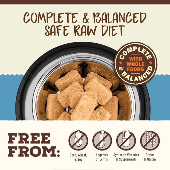 Primal Freeze Dried Raw Cat Food Nuggets Rabbit, Complete &amp; Balanced Meal or Topper, Premium, Healthy, Grain Free, High Protein Raw Cat Food with Probiotics (14 oz)