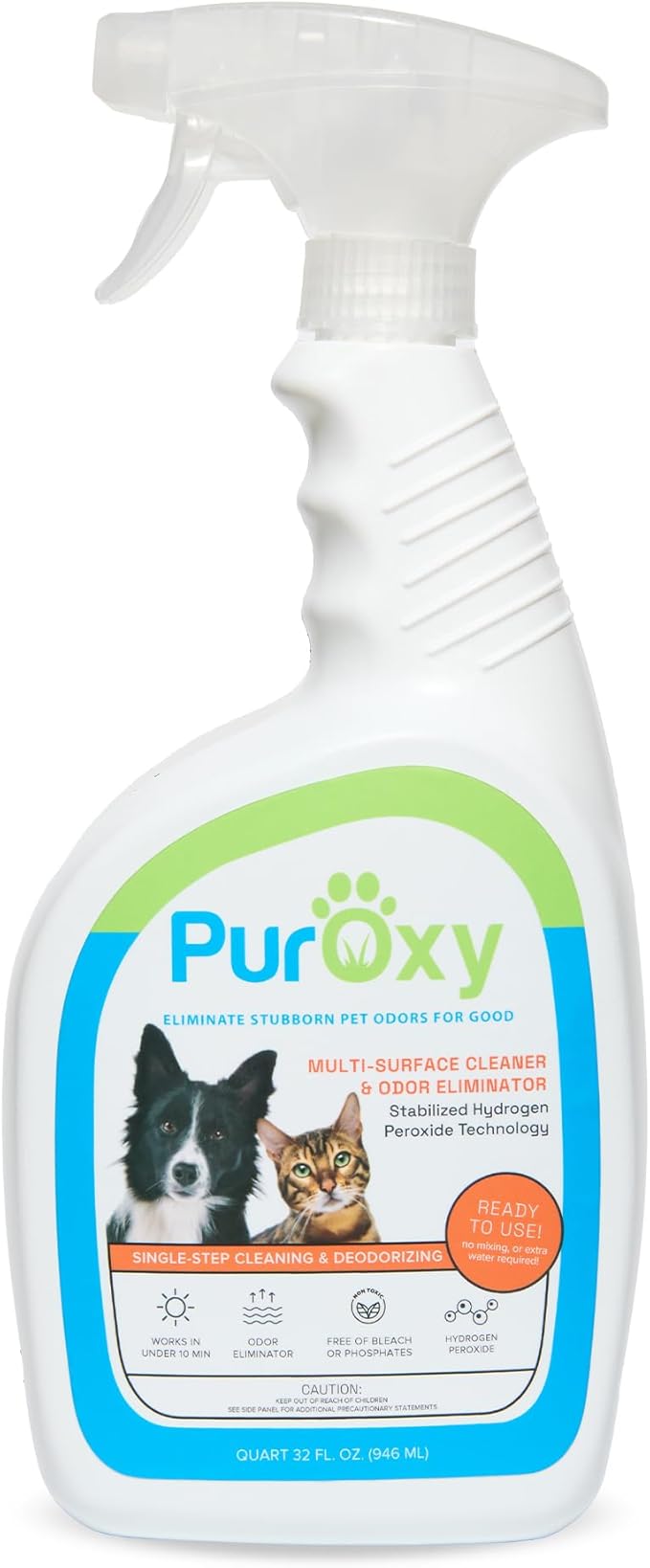 Pet Stain &amp; Odor Eliminator 32oz Trigger Spray Bottle