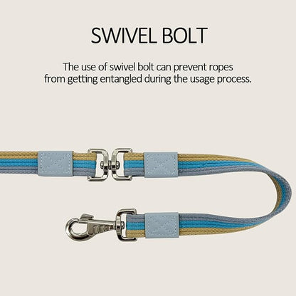 Lunge Line Polyester Cotton Lunge Line 25 Ft with EVA Stop Equine Lunge Line for Horses with Swivel Bolt Snap