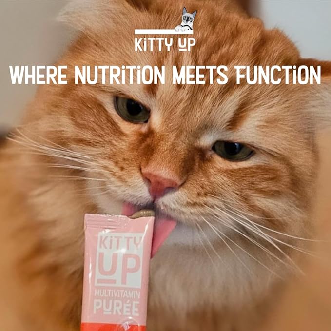 Lickable Cat Treats -Real Tuna Multivitamin Puree with Lysine &amp; Taurine for Indoor Cats | Grain-Free, Squeeze Tube (12 Pack)