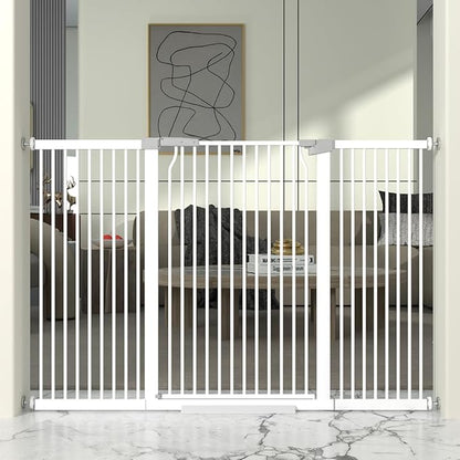 41" Extra Tall Cat Gate for Doorway, 60.3-62.9&