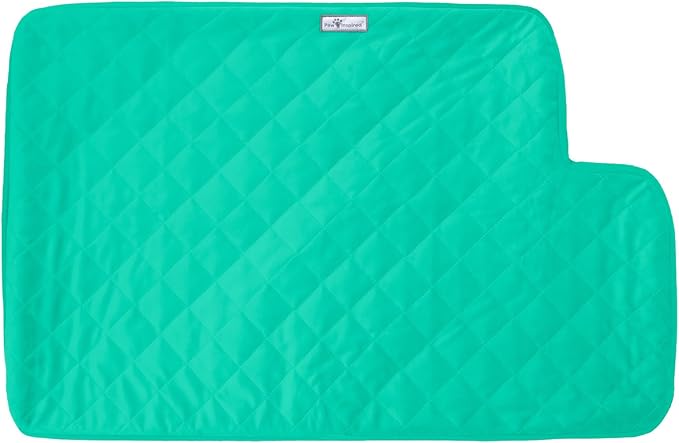 Paw Inspired Fitted Fleece Liner for Ferret Nation, Critter Nation Cage for Ferrets, Rats, Chinchillas, Hedgehogs &amp; Other Small Animals (Green, Top Pan Liner)