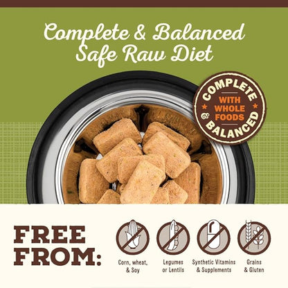Primal Freeze Dried Raw Dog Food Nuggets, Lamb, Complete &amp; Balanced Meal, Also Use as Topper or Treat, Premium, Healthy, Grain Free, High Protein Raw Dog Food, 14 oz (Pack of 2)