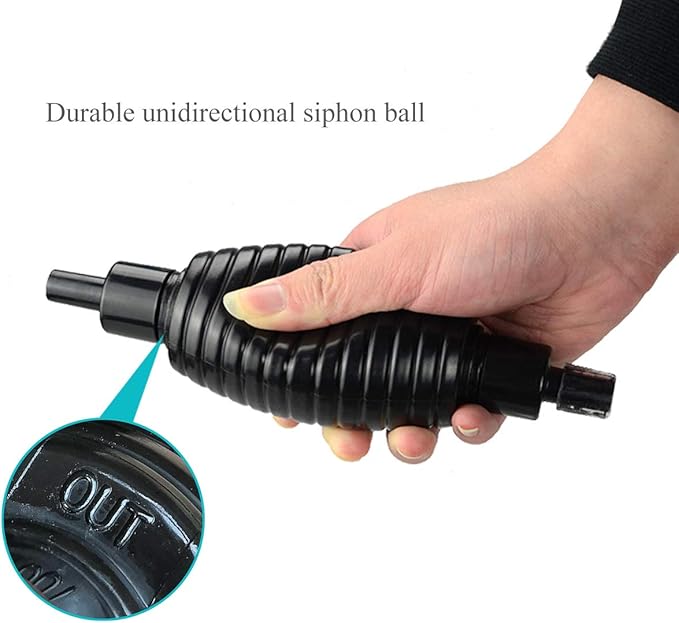 50ft Aquarium Water Changer Gravel &amp; Sand Cleaner Fish Tank Siphon Cleaning Tools