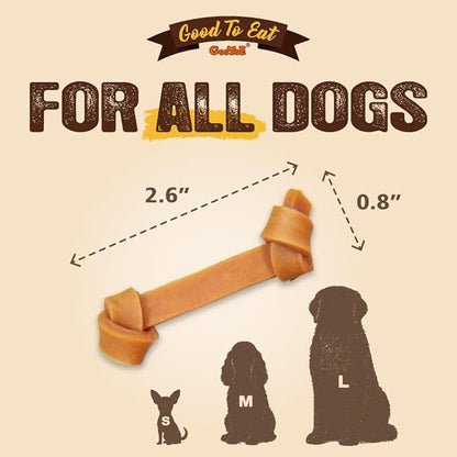 Gootoe Soft Chicken Knots 1 lb, Dog Treats, All Natural, Grain-Free, High-Protein, Healthy &amp; Easily Digestible, Soft Texture, Resealable
