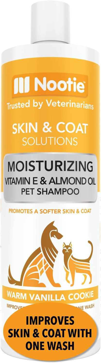 Nootie - Pet Shampoo for Sensitive Skin - Revitalizes Dry Skin &amp; Coat - Natural Ingredients - Gentle Dog Shampoo - Cleans &amp; Conditions,16 oz