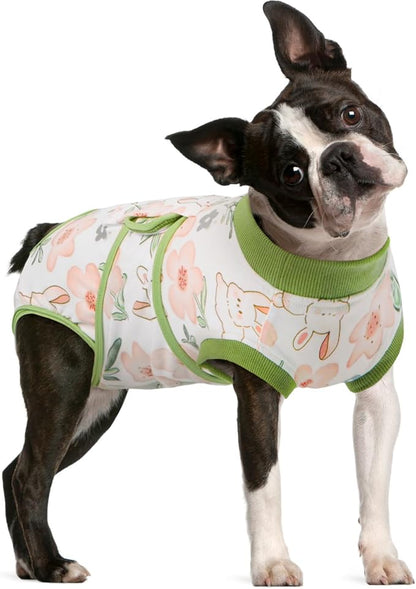 FUAMEY Dog Recovery Suit Male,Dogs Surgery Neuter Suits Puppy Spay Shirts for Female Protect Dog&