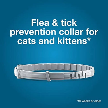 Seresto Cat Vet-Recommended Flea &amp; Tick Treatment &amp; Prevention Collar for Cats, 8 Months Protection | (Pack of 2)