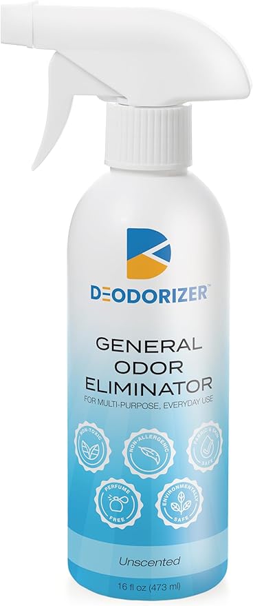 General Odor Eliminator for Multi-Purpose Everyday Use - Air &amp; Surface - Neutralizes Odors, Unscented - 16oz Spray
