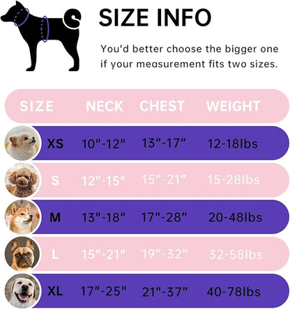 IVY&amp;LANE No Pull Dog Harness with Leash Set, Reflective No Choke Pet Vest,Adjustable Oxford Dog Vest Harness with Easy Control Handle for Large Dogs (Checkered Pink,L)