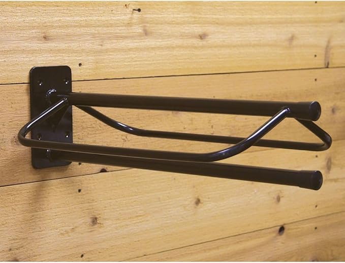 Saddle Rack with Pad Bar for Horse Enthusiast | Heavy-Duty Saddle Rack Wall Mount | Western &amp; English Saddle Rack | Keeps Tack Organized
