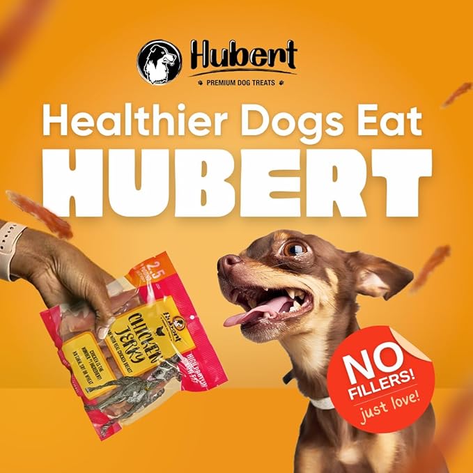Hubert Pet Gourmet Duck Wrapped Apple Bites: Healthy &amp; Natural Training Snacks, Ideal for All Dog Sizes, Low Fat, High-Protein, 2.5 lbs Super Value Pack