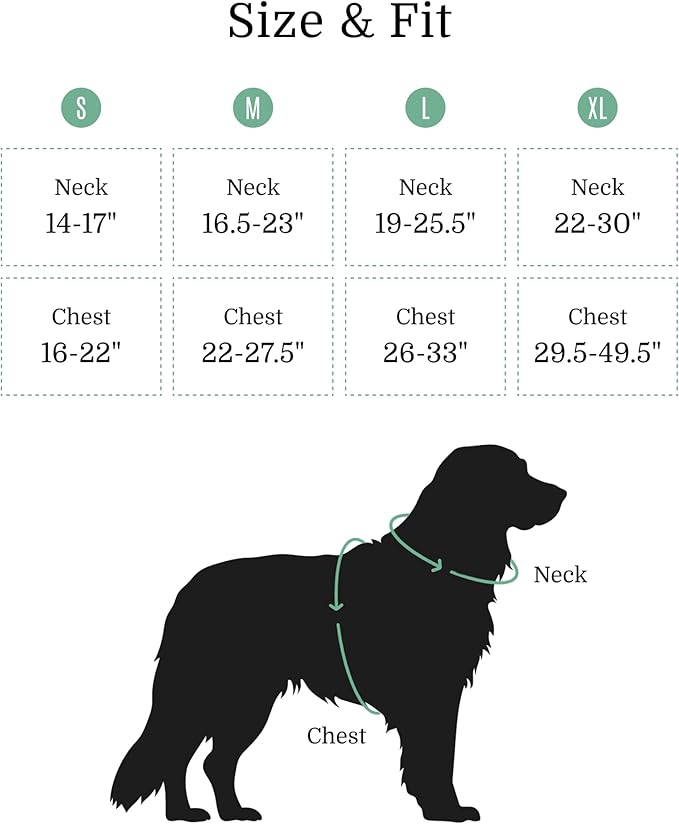 2025 New Edition, Fei &amp; Eve MagEase Dog Harness - 3-Second Magnetic Buckles | 3-Point No-Pull Control | Heavy-Duty 900D Nylon | Dual Safety Handles | Breathable Mesh | Adjustable Fit | Large, Green