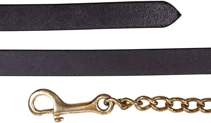 Schneiders Heavy Duty Solid Brass Chain for Horses | Convert Ropes &amp; Lunge Lines into Effective Training Aids | Rust-Resistant, Hand-Welded Design
