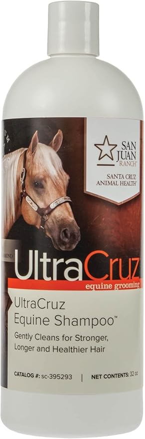 UltraCruz Equine Horse Shampoo, Conditioner and Fly &amp; Tick Spray Bundle, 32 oz Each
