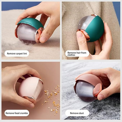 Washable Reusable Gel Lint Roller for Pet Hair, Tecogue Portable Dog Cat Pet Hair Remover for Clothes, Laundries, Sticky Cleaner, Dust Fuzz Fur for Travel Household (Maroon-4pcs)