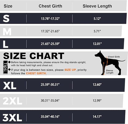 IDOMIK Dog Recovery Suit, Dog Surgery Recovery Suit Front Legs, Comfy Joint Leg Sleeves After Surgery, Elbow Braces Protector for Leg Injuries &amp; Joint Pain, Cone Collar Alternatives,Navy,M