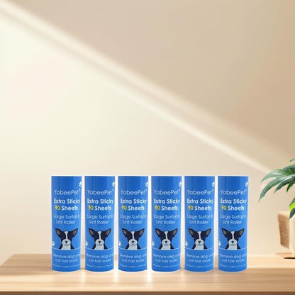 Extra Sticky Large Lint Roller Refills, 6.3&