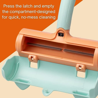 Pet Hair Remover Roller – Reusable Fur Removal Tool for Clothing, Furniture, Carpets &amp; Cars | Perfect for Dog &amp; Cat Hair with Ergonomic Design