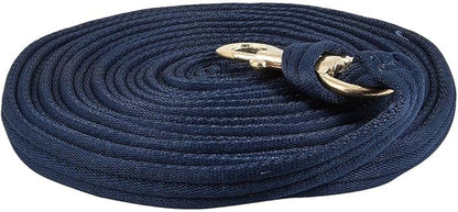 Dura-Tech Cushion Lunge Line for Horses | Stable Use &amp; Horse Training | Horse Lunge Line with Snap | Durable Horse Lead Rope | 30 Foot Length | Replaceable Brass Snap