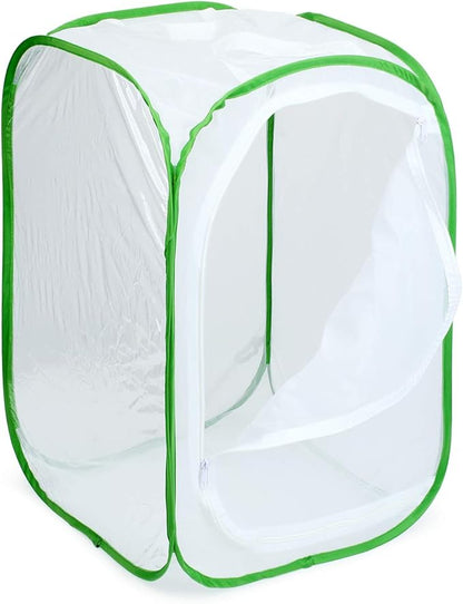 RESTCLOUD Insect and Butterfly Habitat Cage Terrarium Pop-up 23.6 Inches Tall
